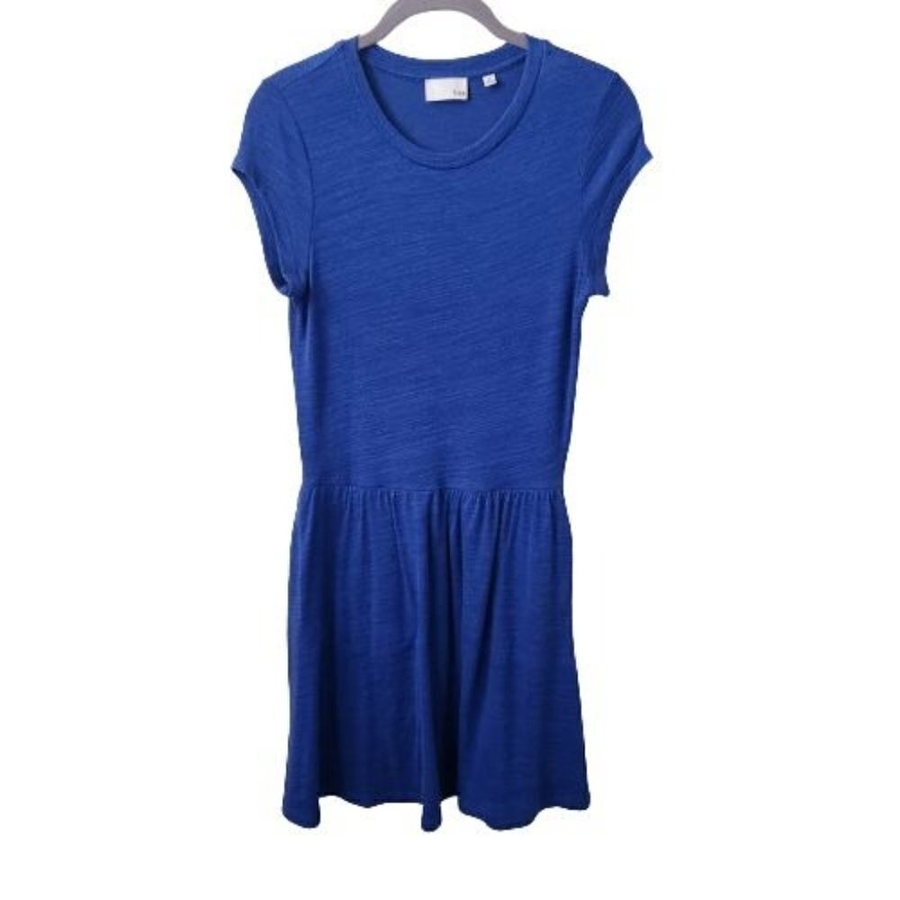 Aritzia Wilfred Free Cobalt Blue Jersey Dress Size M